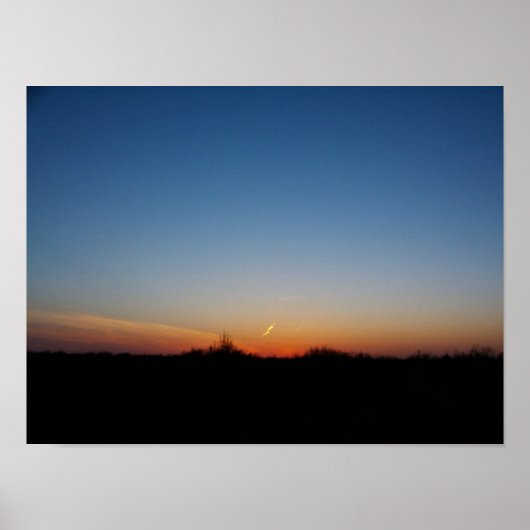 West Texas Sunset Poster (Vorne)