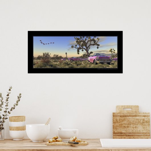 West/Toujours plus à l'ouest Poster (Küche)