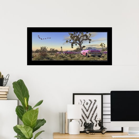 West/Toujours plus à l'ouest Poster (Heimbüro)