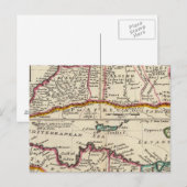 West- und Ostteil von Barbary Postkarte (Vorne/Hinten)