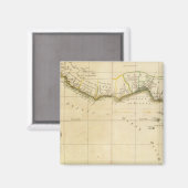West- und Zentralafrika Magnet (Vorderseite/Rückseite)