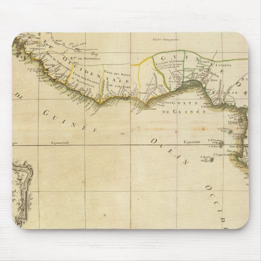 West- und Zentralafrika Mousepad (Vorne)