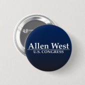 West-US Kongreß Allens Button (Vorne & Hinten)