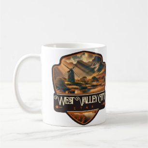 West Valley City, Utah Vintage Kaffeetasse