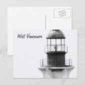 West Vancouver Postkarte (Vorne/Hinten)