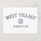 West Village Postkarte (Vorderseite)
