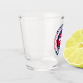 West Virginia 35. Star Patriotic Shot Glas (Links)