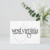 West Virginia_AHWW-lite Postkarte (Stehend Vorderseite)