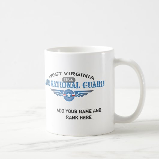 West Virginia Air National Guard Kaffeetasse (Rechts)