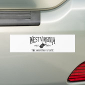 West Virginia Autoaufkleber (Auf Auto)