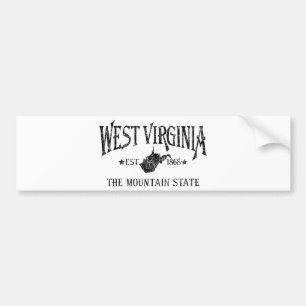 West Virginia Autoaufkleber