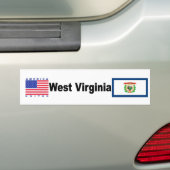 West Virginia Autoaufkleber (Auf Auto)