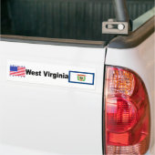 West Virginia Autoaufkleber (Auf Lkw)