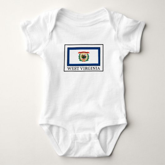 West Virginia Baby Strampler (Vorderseite)