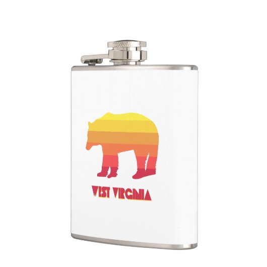West Virginia Bear Flachmann (Links)