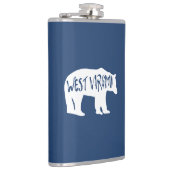 West Virginia Bear Flachmann (Rechts)