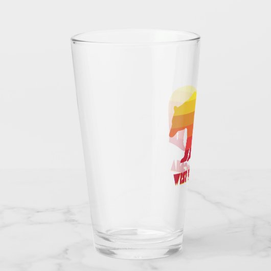 West Virginia Bear Glas (Rechts)