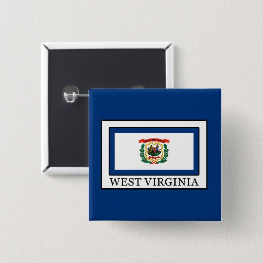 West-Virginia Button (Vorne & Hinten)