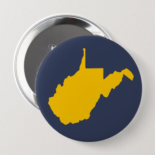 West Virginia Button (Vorne & Hinten)