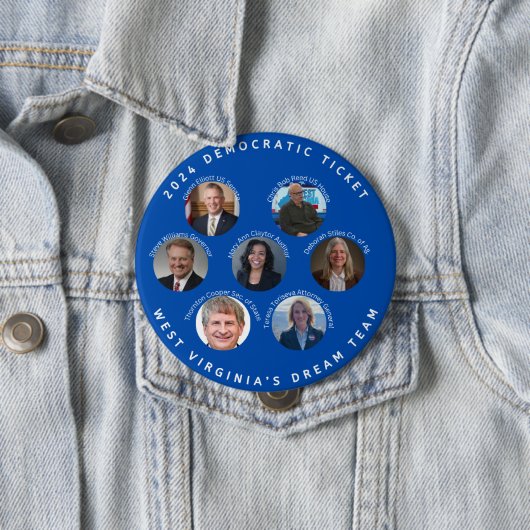 West Virginia (CD-1) Dream Ticket Button (Beispiel)