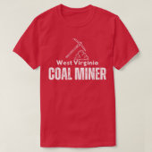 West Virginia Coal Miner T-Shirt (Design vorne)