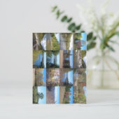 West Virginia Collage Postkarte (Stehend Vorderseite)