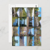 West Virginia Collage Postkarte (Vorne/Hinten)