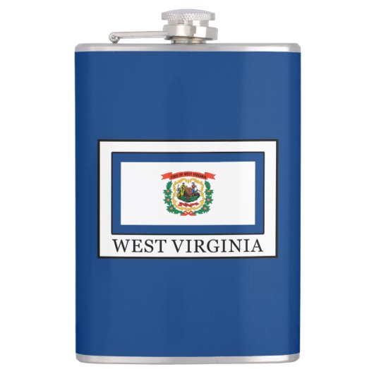 West Virginia Flachmann (Vorderseite)