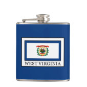 West Virginia Flachmann (Vorderseite)