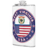 West Virginia Flachmann (Links)