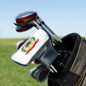 West Virginia Flag Golf Headcover (In Situ)