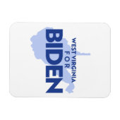 West Virginia für Biden Magnet (Horizontal)