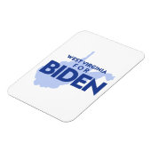 West Virginia für Biden Magnet (Linke Seite)