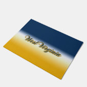 West Virginia Fußmatte (Schrägansicht)