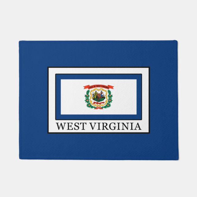 West Virginia Fußmatte (Vorderseite)