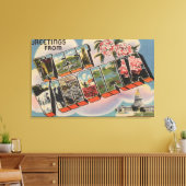 West Virginia (Gebäude Hauptstadt) Leinwanddruck (Insitu (Wohnzimmer))