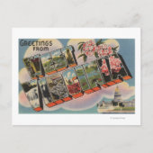 West Virginia (Gebäude Hauptstadt) Postkarte (Vorderseite)