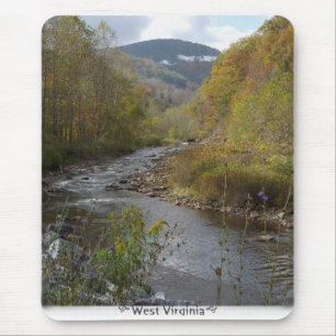 West Virginia Gebirgsbucht Mousepad