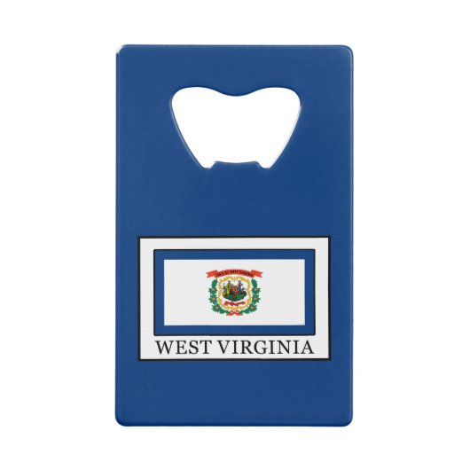 West Virginia Geldbeutel Flaschenöffner (Vorderseite)