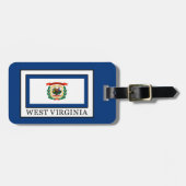 West Virginia Gepäckanhänger (Vorderseite horizontal)