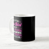 West Virginia Girl Can't Take Out The West Virgini Kaffeetasse (Vorderseite Links)