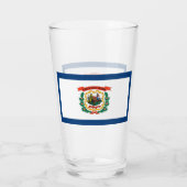 West Virginia Glas (Rückseite)