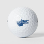 West Virginia Golfball (Vorderseite)