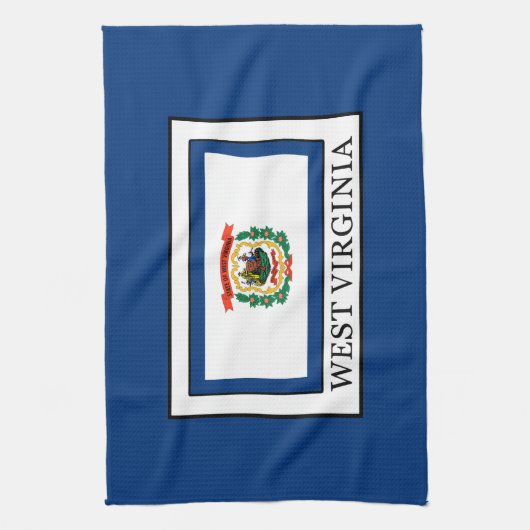 West Virginia Handtuch (Vertikal)