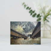 West Virginia Harper's Ferry Bridge Postkarte (Stehend Vorderseite)