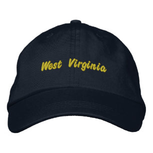 West Virginia Hat Bestickte Kappe