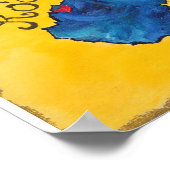 West Virginia hat mein Herz Poster (Ecke)