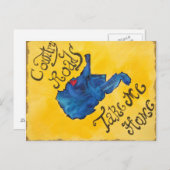 West Virginia hat mein Herz Postkarte (Vorne/Hinten)