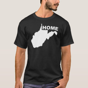 West Virginia Heimweg-von-Staat-T-Shirt Tees