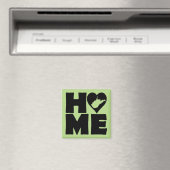 West Virginia Home Heart State Poster Sign Magnet (In Situ (Geschirrspüler))